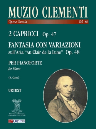 2 Capricci op.47  e  Fantasia con variazioni op.48 per pianoforte