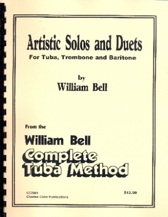 Artistic Solos and Duets for tuba (trombone/baritone) score