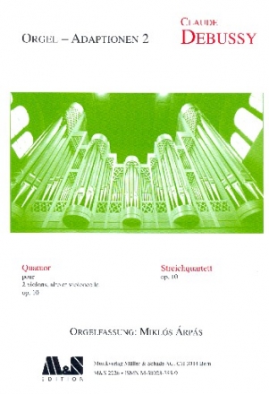 Streichquartett op.10 fr Orgel