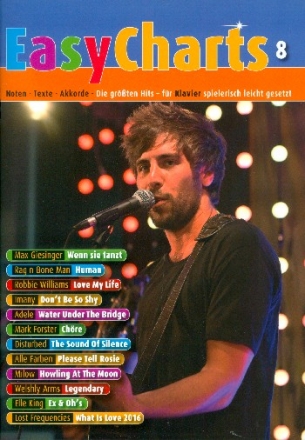 Easy Charts Band 8: fr Klavier (Gesang/Gitarre)