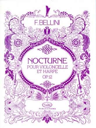 Nocturne op.12 fr Violoncello und Harfe Stimmen