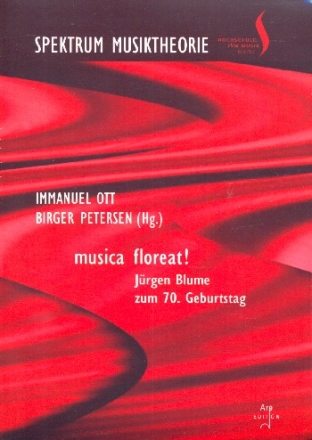 Musica floreat Jrgen Blume zum 70. Geburtstag