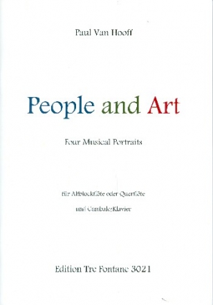 People and Art fr Altblockflte (Flte) und Cembalo (Klavier)