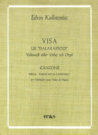 Visa ur Dalarapsodi fr violoncell (eller viola) och orgel