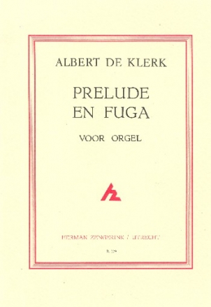 Prelude en fuga voor orgel