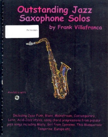 Outstanding Jazz Saxophone Solos for alto saxophone