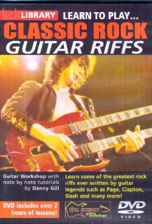 Learn to play Classic Rock Guitar Riffs  DVD
