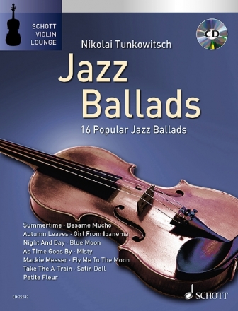 Jazz Ballads (+CD) fr Violine und Klavier