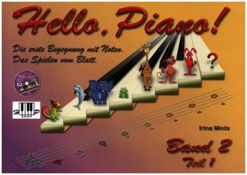 Hello, Piano! Band 2 Teil 1 (+QR-Code) deutsch fr Klavier