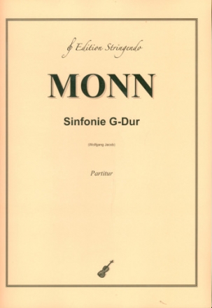 Sinfonie G-Dur (Fischer 4) fr Streicher und Bc Partitur