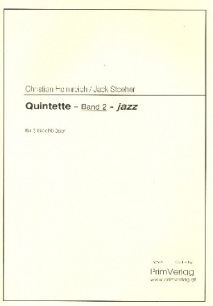 Quintette Band 2 - Jazz fr 2 Trompeten, Horn in F, Posaune und Tuba Partitur und Stimmen