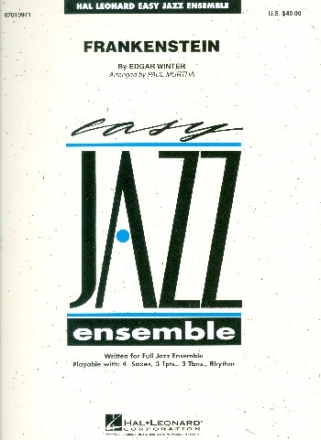 Frankenstein: for jazz ensemble score and parts