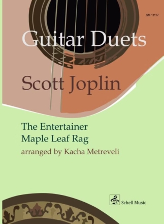 The Entertainer  und  Maple Leaf rag fr 2 Gitarren Partitur und Stimmen