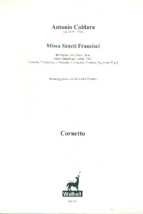 Missa Sancti Francisci fr Soli, gem Chor und Orchester Stimmensatz
