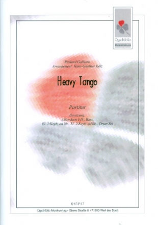 Heavy Tango fr Akkordeonorchster Partitur