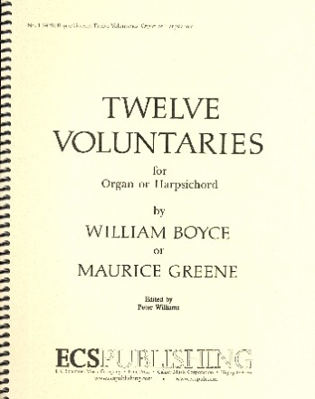 12 Voluntaries for organ (harpsichord)