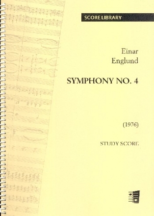 Symphony no.4 for string orchestra study score new edition 2016