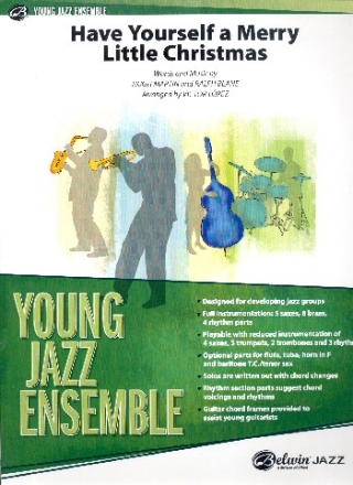 Have yourself a merry little Christmas: for jazz ensemble score and parts