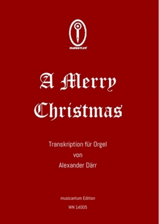 A merry Christmas fr Orgel