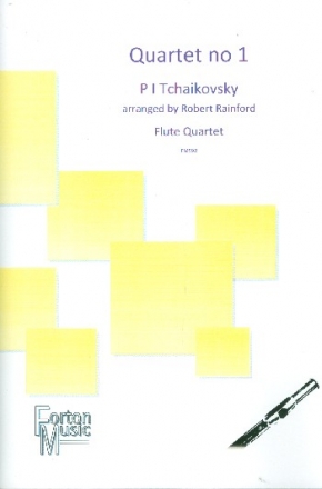 Quartet Nr.1 fr 4 Flten (CCAltBass) Partitur und Stimmen,  Archivkopie