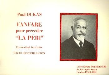Fanfare pour prcder 'La Peri' for organ