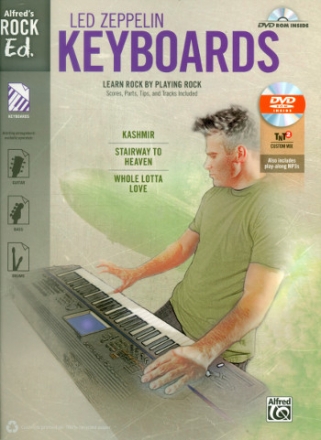 Led Zeppelin Keyboards (+DVD-ROM): songbook keyboard/vocal/chords
