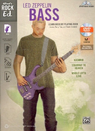 Led Zeppelin Bass (+DVD-ROM): songbook vocal/bass/tab