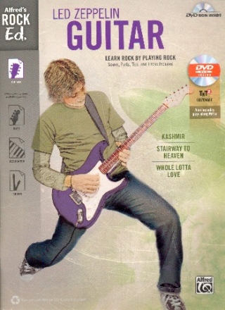 Led Zeppelin Guitar (+DVD-ROM) vocal/guitar/tab Songbook