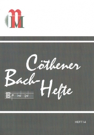 C�thener Bach-Hefte Band 14
