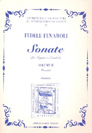 Sonate vol.2 per organo o cembalo