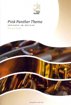 Pink Panther Theme for saxophone ensemble score and parts