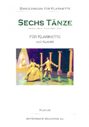 6 Tnze fr Klarinette und Klavier Partitur