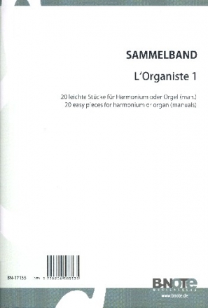 L'Organiste Band 1 fr Orgel (manualiter) (Harmonium)