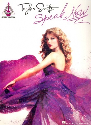 Taylor Swift: Speak now Songbook voice/guitar with notes and tablature