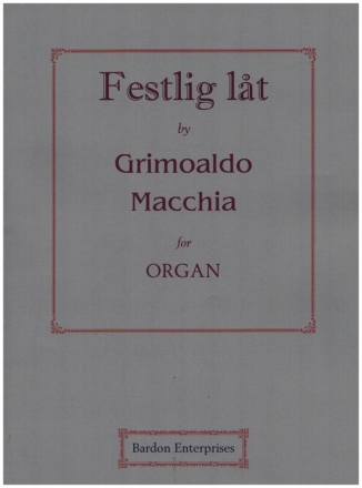 Festlig lat for organ