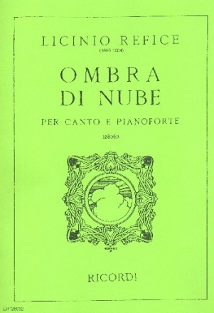 Ombra di nube per canto e pianoforte