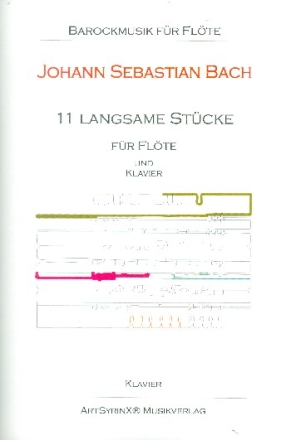 11 langsame Stcke (+CD) fr Flte und Klavier Partitur und Stimme