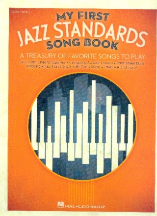 My first Jazz Standards Songbook for easy piano