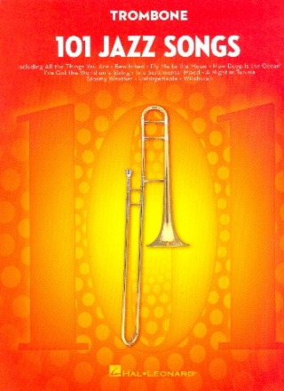 101 Jazz Songs: for trombone