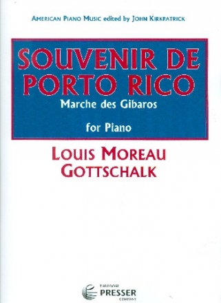 Souvenir de Porto Rico for piano