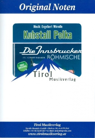 Kuhstall-Polka: f�r Blasorchester Partitur und Stimmen