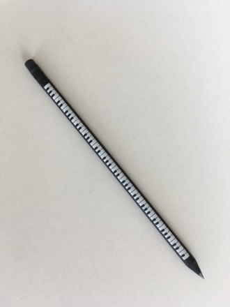 Bleistift Tastatur mit Radiergummi