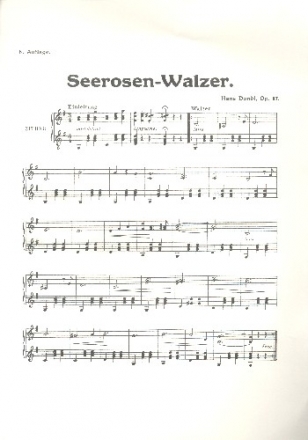 Seerosen-Walzer op.87 fr Zither