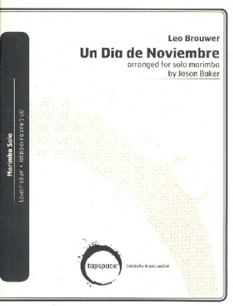 Un dia de Noviembre for marimba