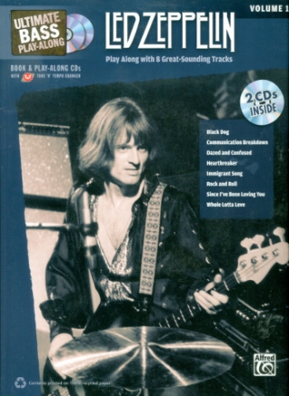 Led Zeppelin: Ultimate Bass Playalong vol.1 (+CD) songbook vocal/bass/tab