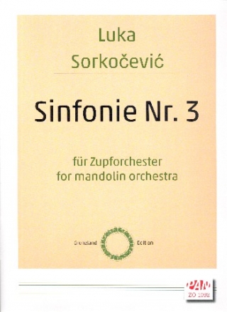 Sinfonie Nr.3 fr Zupforchester Partitur
