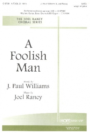 A foolish Man for mixed chorus and piano score