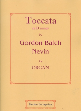 Toccata d-molll fr Orgel