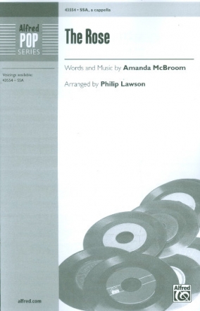 The Rose for female chorus (SSA) a cappella choral score