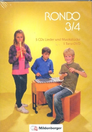 Rondo 3/4 - Lieder und Musikstcke  5 CD's + DVD